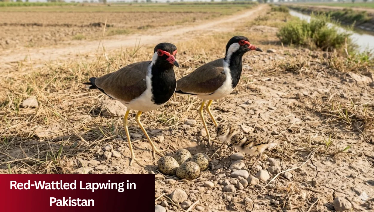 Red-Wattled Lapwing in Pakistan 2026
