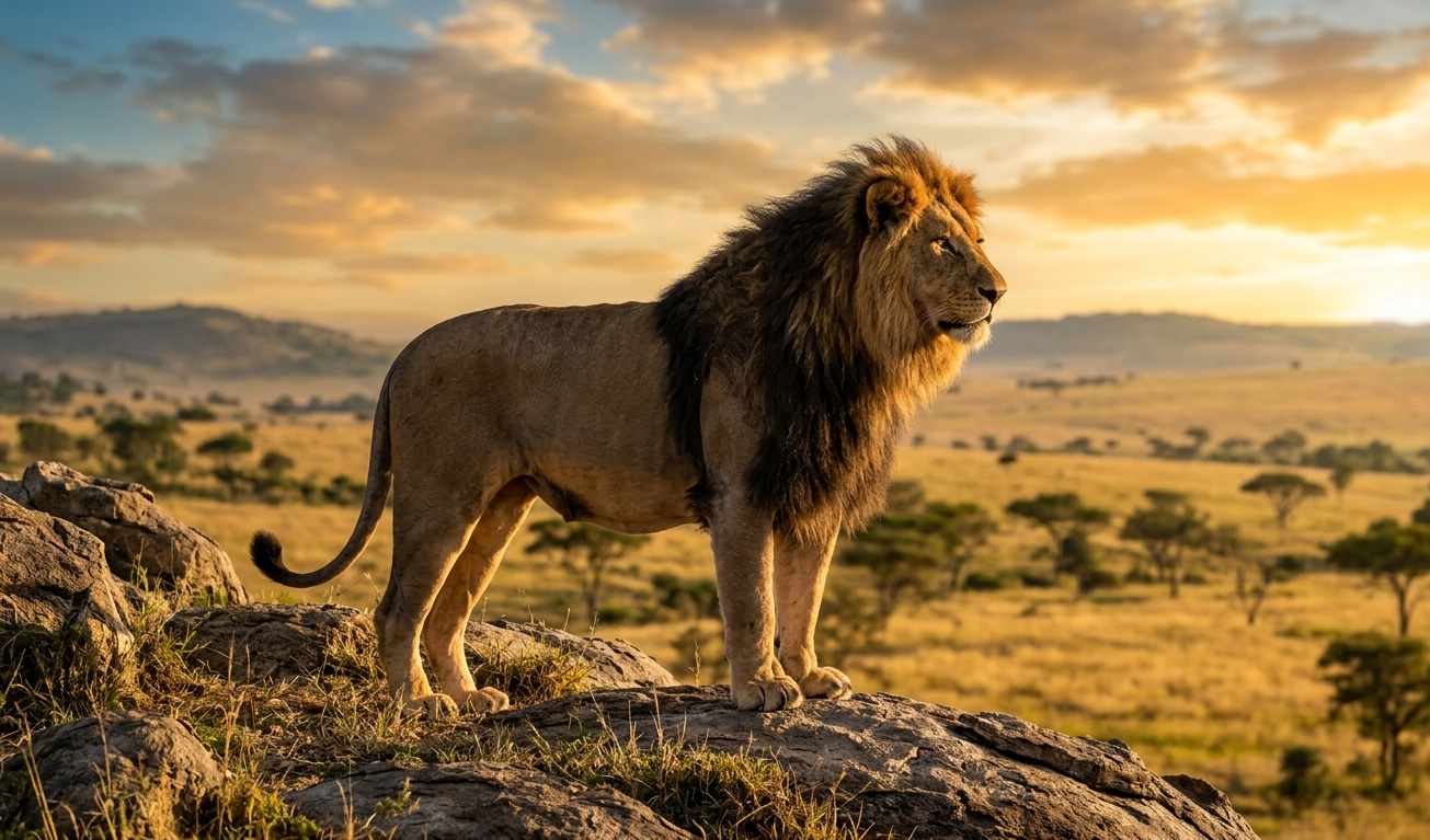 Lion in India: Facts and Habitat