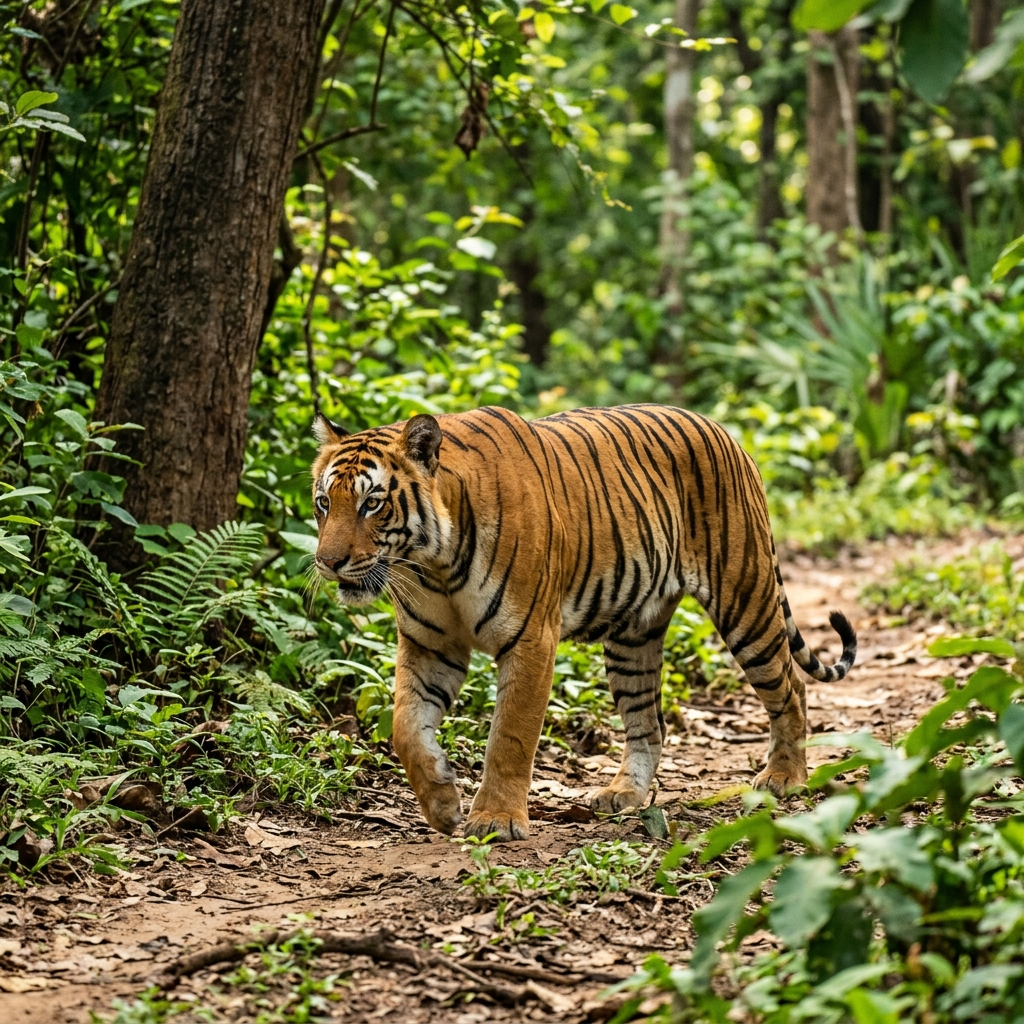 Tiger Sighting Reported in Pakistan
Pounding through jungle shadows, a tiger moves with quiet force - muscle packed beneath that bright coat. Its paws carry curved knives ready to strike without warning. Night after night, it stalks on its own, preferring darkness over company. Stripes break up its shape among trees, making it vanish then reappear. Hunting defines its rhythm, each step tuned to survive by instinct alone. Part of the feline line yet unmatched in sheer presence. Once seen across wider lands, now absent from Pakistan's forests entirely. Wild freedom lost there, never reclaimed. Zoos, safari parks, or private wildlife farms - those are where tigers usually live. Their striking looks, quick movements, and raw power pull in crowds.
The Tiger Is Strong and Hunts in the Wild
Hunting keeps the tiger alive, feeding on creatures it tracks through wild spaces. Meat fuels its days, chasing deer or boar across thick woods. Strong limbs drive sudden sprints, launching from stillness without warning. Sharp fangs tear flesh fast when opportunity strikes. Patterns on fur blur into shadows, blending with tall reeds and dappled light. Quiet steps follow the breeze direction, avoiding noise that might scare targets away. Slow movement marks their travel, yet strikes come in a flash. Hunting happens solo for most tigers, while daylight hours find them still.
Physical Traits and Distinctive Characteristics
A powerful build sets the tiger apart, yet it's the silent step that surprises most. Thick fur hides muscles ready to strike at any moment. Sharp claws grip the earth when speeding through forests. Night vision lets it see clearly where others stumble blindly. Each stripe on its coat tells a story of survival in harsh lands
Orange body with black stripes
White fur around the face and stomach
Sharp claws and strong teeth
Strong muscular body
Long tail for balance
Excellent night vision
Fast running and jumping ability
Powerful hearing and smell
An adult tiger can weigh between 90 and 300 kilograms, depending on the species.
Habitat and Distribution in Pakistan
The Tiger does not live naturally in Pakistan today. People keep tigers in:
Zoos
Safari parks
Wildlife parks
Private animal farms
People can see tigers in animal parks and safari parks in Lahore, Karachi, and other cities.
In other countries, tigers usually live in:
Forests
Grasslands
Mangrove forests
Snowy mountain areas
Countries like India, Bangladesh, Russia, and Nepal have tiger populations.
Behavior and Adaptability
Alone is how tigers prefer to be. Their territory gets marked, so others keep away. Smart they are, plus always watching before they move. Night brings them awake, when shadows help them hide. Floating through rivers comes naturally to tigers - they like the cool splash around them. Wherever trees thicken into woods, open meadows stretch wide, or high slopes climb chilly, they find a way to stay, so long as meals hide nearby and places exist to rest.
Diet and How Animals Hunt
A tiger eats only meat. Hunting happens when it tracks creatures across open land.
Food Sources
Tigers eat:
Deer
Wild boar
Buffalo
Monkeys
Small animals
Fish
Rabbits
Birds
Hunting Strategies
Alone is how tigers prefer to hunt. Through tall grass or thick woods, they slip without sound. Patience holds them still until the moment comes - then fast and powerful, they strike.
Quick kills come easily thanks to powerful jaws alongside curved talons. Sharp hooks on their feet work with crushing mouth force to seize meals fast.
Interacting With Human Spaces
Out there among the trees and fences, tigers live in spaces built by humans across Pakistan. These big cats draw crowds who walk close, watching each step they take. One moment you’re staring at stripes, next you're thinking about wild places far away. Close enough to feel awe, but never too near. Each visit leaves a quiet mark on those passing through.
Wildlife experts care for tigers by giving them
Healthy food
Safe shelters
Medical treatment
Clean water
Tiger populations shrinking across natural habitats push certain groups to step in beyond borders. Protection efforts emerge abroad where these animals struggle to survive.
Reproduction and Life Cycle
The tiger’s life cycle is very important for wildlife conservation.
Breeding Season
Tigers can breed at different times of the year. Female tigers carry babies for about 3 to 4 months.
Cubs and Family Care
A litter often includes two to four young when a tigress delivers. From her, the cubs learn survival - while she guards them, feeds them, because they depend on her completely.
Cubs stay close when a mother tiger watches for threats nearby. Danger means she moves fast without waiting. Her eyes scan every shadow while they follow behind.
Cultural and Ecological Importance
Cultural Importance
Out there among myths and tales stands the tiger, bold as fire. Stories carry their image - films too, along with teams that wear it proudly on their chests. Flags wave it high, not just for show but as if remembering something ancient. Wildlife films capture its walk, slow and sure, like it owns time itself. Courage? That is what people name when they speak of tigers. Not loud, yet never ignored.
Ecological Importance
Out in the woods and open fields, tigers keep nature running smoothly. By managing numbers of various wildlife, they shape a more stable environment.
Conclusion
Big cats like the tiger show raw strength, sharp minds, and bold looks. Stripes across its coat, silent steps when chasing prey, sheer force - these traits set it apart globally. Within Pakistan, shelters such as zoos guard them carefully; safari zones offer safer grounds too. Balance in ecosystems leans on creatures like this one. Saving tigers helps hold wildlife steady.
FAQ’s
What is a tiger?
A tiger is a large wild cat famous for its black stripes and strong body.
Where can people see tigers in Pakistan?
People can see tigers in zoos, safari parks, and wildlife parks in Pakistan.
What do tigers eat?
Tigers eat meat such as deer, buffalo, fish, rabbits, and wild animals.
How many cubs can a tiger have?
A female tiger usually gives birth to 2–4 cubs.